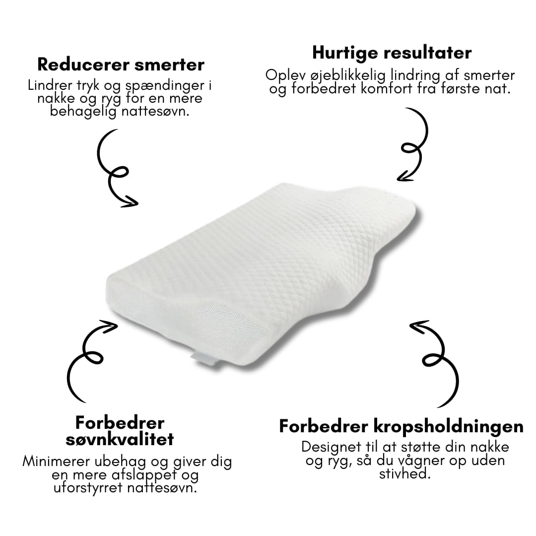 Ergonomisk Hovedpude